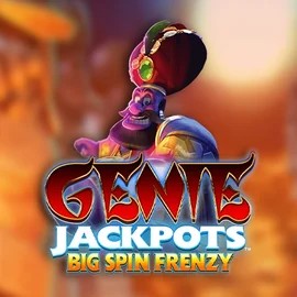 Official Jackpots logo: Genie Jackpots: Big Spin Frenzy by Blueprint Gaming at PricedUp Casino