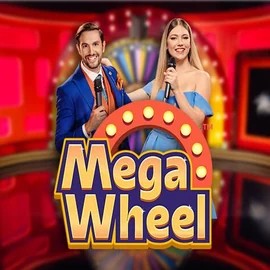 Official Live Casino logo: Mega Wheel by Pragmatic Play at PricedUp Casino