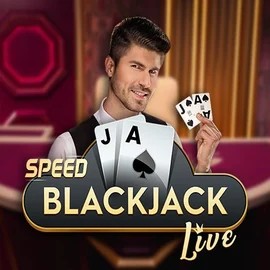 Live Casino logo of Speed Blackjack from Pragmatic Play at PricedUp Casino